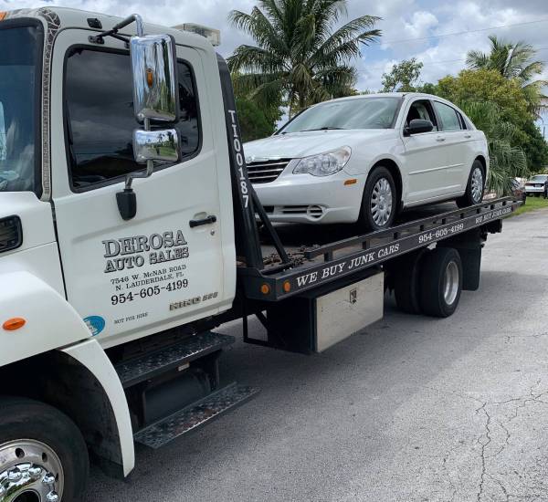 Junk Cars Pompano Beach Car Removal DeRosa Auto Sales